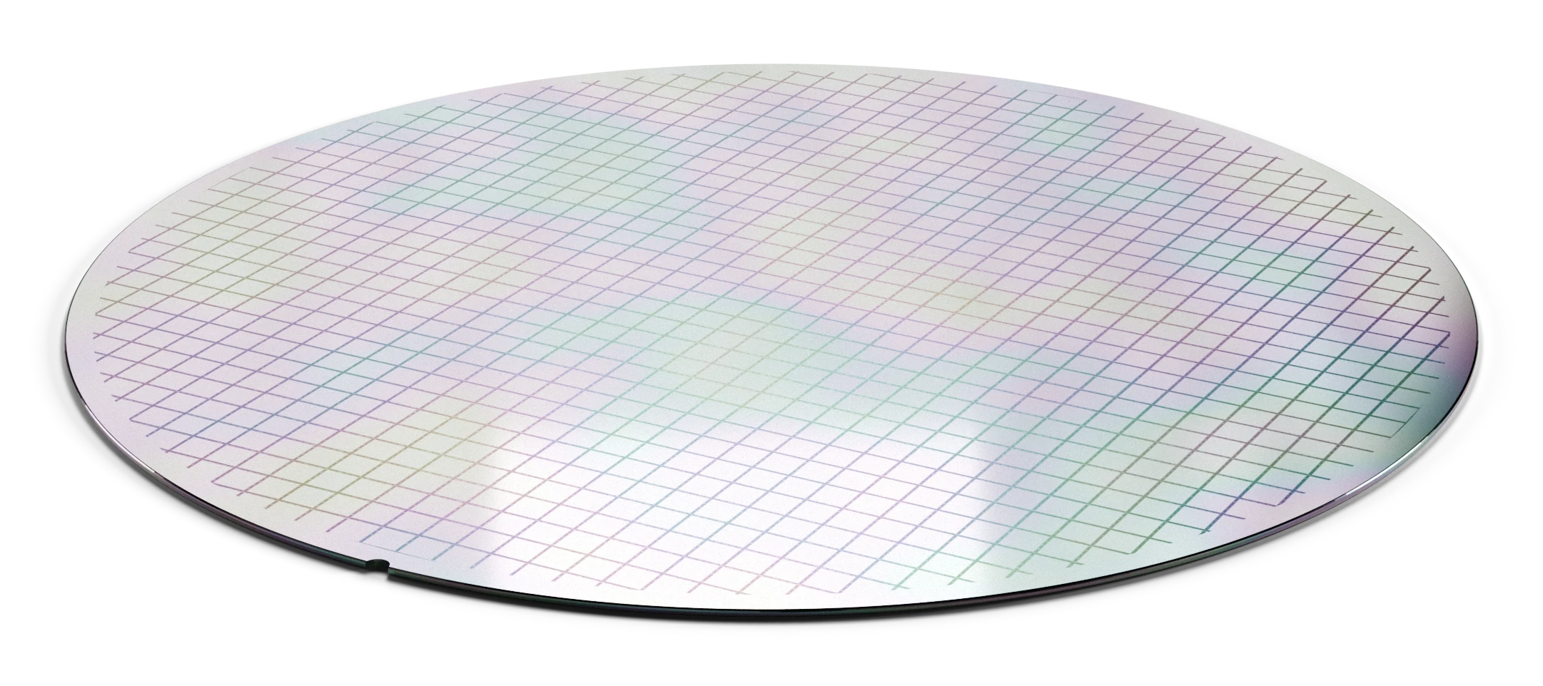 A silicon wafer